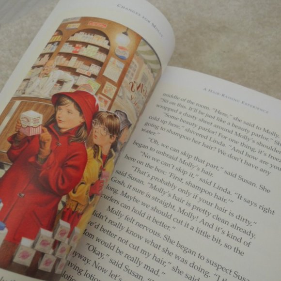 Changes for Molly American Girl Book World War Two Nostalgia 6th in Series Book - Picture 5 of 9